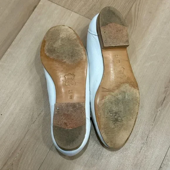 Bally Margy White Tassel Leather Loafer, Size 6.5 - Picture 6 of 6